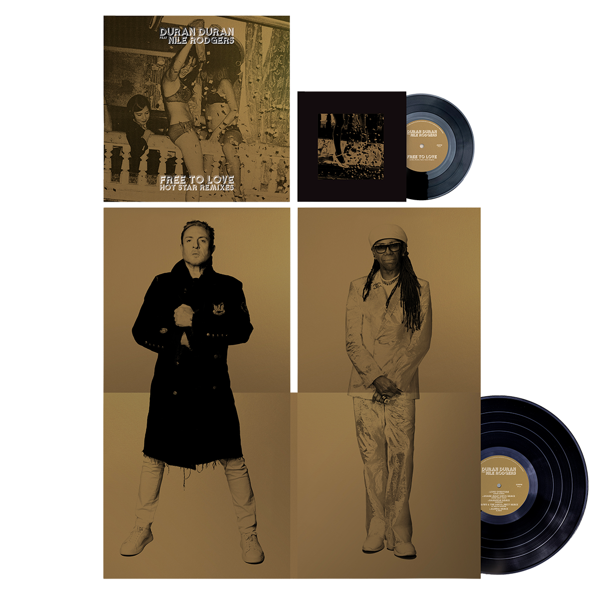 Free To Love: Hot Star Remixes - SPECIAL EDITION Vinyl (Web Store Exclusive)
