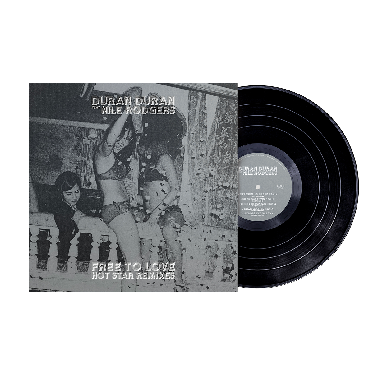 Free To Love: Hot Star Remixes - 12" Vinyl